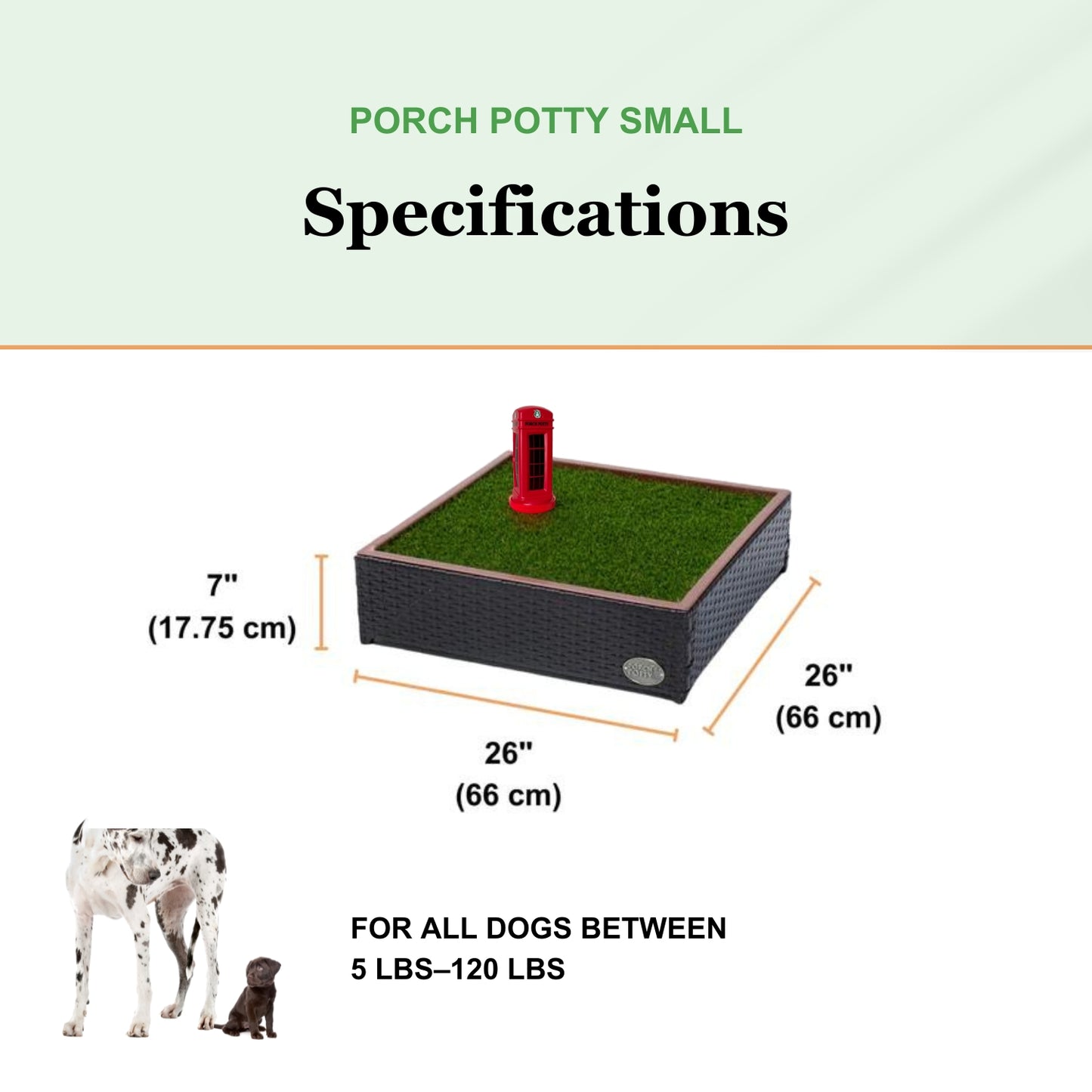 Porch Potty SMALL